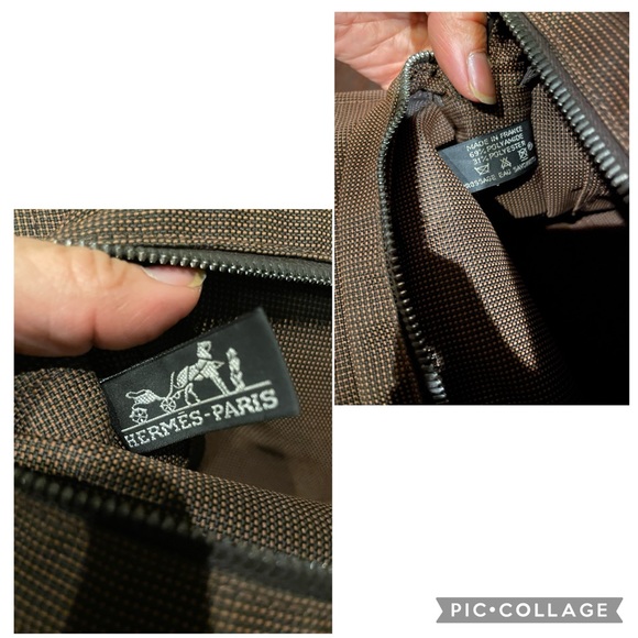 Authentic Hermès canvas bag - Picture 15 of 15